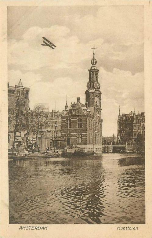 (304-070-041) Amsterdam Munttoren, Verzamelen, Ansichtkaarten | Nederland, Noord-Holland, Verzenden
