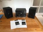 Technics stereo set met 2 Sony boxen, Audio, Tv en Foto, Stereo-sets, Ophalen, Gebruikt, Cassettedeck, Overige merken
