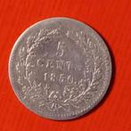 5 cent zilver 1850 nederland., Postzegels en Munten, Munten | Nederland, Ophalen of Verzenden