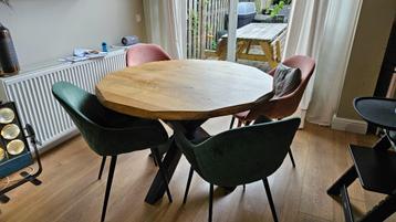 Ronde design Eettafel Hout beschikbaar voor biedingen