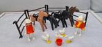 Playmobil 4 paarden. Kippen  en hekwerk, Ophalen of Verzenden, Zo goed als nieuw