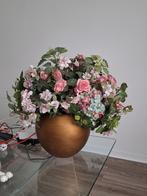 Pot met kunst boeket Bieden, Ophalen, Zo goed als nieuw