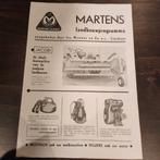 Martens Landbouwprogramma Folder, Ophalen of Verzenden