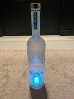 Belvedere Vodka 1,75L - lege fles met lamp, Verzamelen, Wijnen, Overige typen, Gebruikt, Ophalen of Verzenden