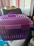 vervoersmand en voerbakje, Ophalen, Gebruikt