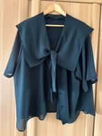 Zwarte blouse maat 52, Kleding | Dames, Ophalen of Verzenden, Zo goed als nieuw, Zwart, Blouse of Tuniek
