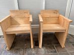 2 sts houten stoelen, Ophalen, Twee, Overige kleuren, Zo goed als nieuw