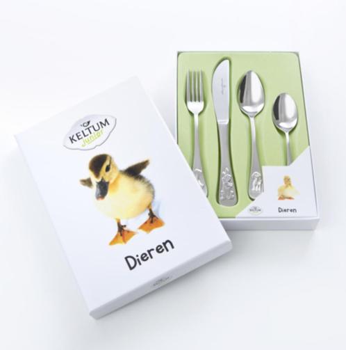Kinderbestek Dieren, Kinderen en Baby's, Kraamcadeaus en Geboorteborden, Nieuw, Ophalen of Verzenden