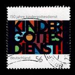 postzegel 2084 - 150 jaar Godsdienst voor kinderen, Ophalen of Verzenden, 1990 tot heden, Gestempeld
