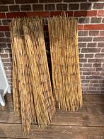 Gratis, bamboehek, schutting 1 m b, 12 m l, Ophalen, Gebruikt, 200 cm of meer, Minder dan 100 cm