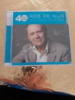 Rob de niks alle veertig goed 2 cd handtekening, Cd's en Dvd's, Cd's | Nederlandstalig, Ophalen of Verzenden, Zo goed als nieuw