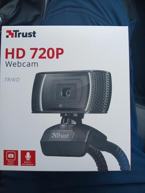 Trust Trino HD Video Webcam (nieuw), Computers en Software, Webcams, Nieuw, Bedraad, Windows, Microfoon, Ophalen of Verzenden