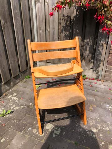 Houten trip trap kinderstoel (geen echte) beschikbaar voor biedingen