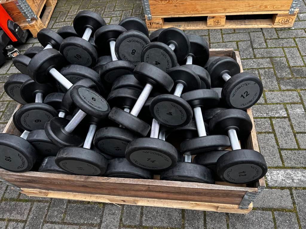 Technogym dumbbells deals