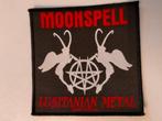 Moonspell Lusitanian Metal 2007 muziek patch embleem RARE, Verzamelen, Muziek, Artiesten en Beroemdheden, Ophalen of Verzenden