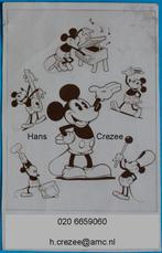 gezocht vroeg oud disney mickey mouse ansichtkaart 1930 1940, Ophalen of Verzenden, 1920 tot 1940, Cultuur en Media