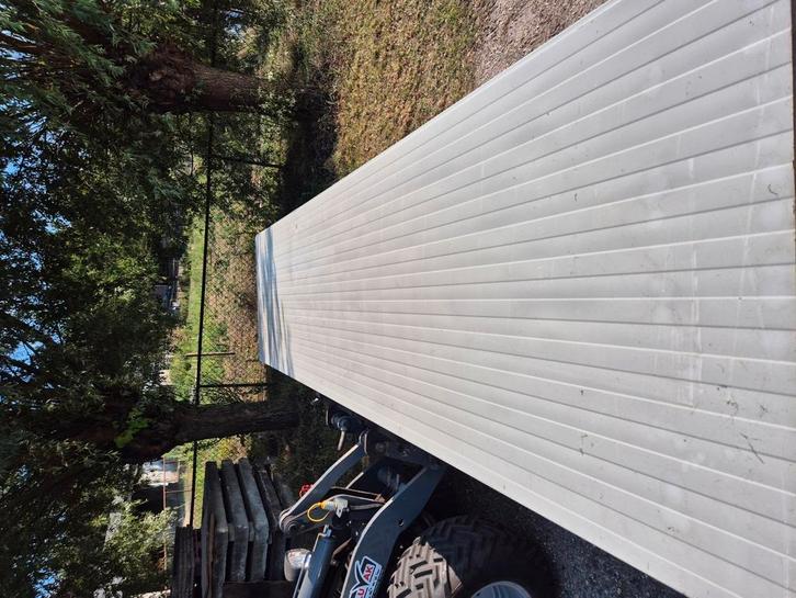 7x sandwichpanelen 4m lang 6cm dik + restanten, Doe-het-zelf en Verbouw, Isolatie en Afdichting, Gebruikt, Hardschuim (Pir), 15 m² of meer