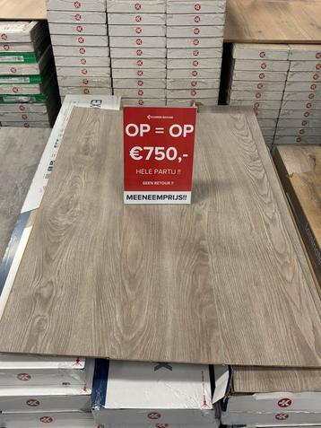 Laminaat Laatste Partij - OP=OP! beschikbaar voor biedingen