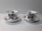 Royal Albert kopjes  "Mayflower" 2x, Antiek en Kunst, Ophalen of Verzenden