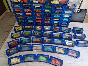 Complete set van 70 Kuifje-miniatuurauto's uit de Atlas. beschikbaar voor biedingen