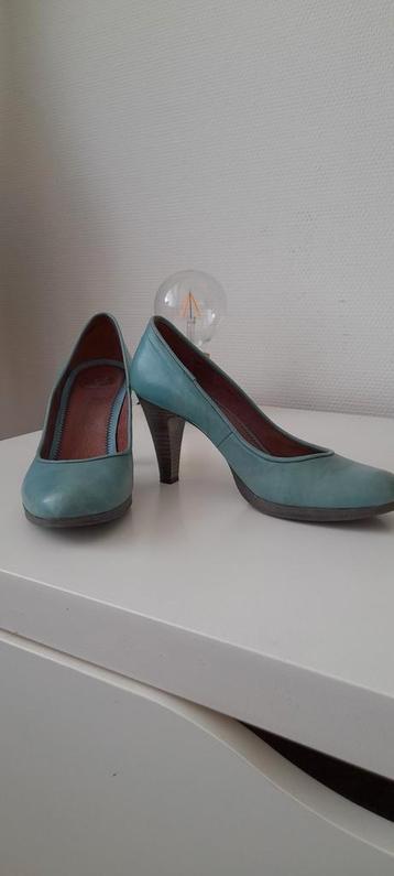 Pumps, blauw/groen van kleur, CELLINI, maat 39, ZGAN beschikbaar voor biedingen