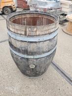 126 - Regenton hout en kunststof, decoratie, compost, Tuin en Terras, 75 tot 150 liter, Ophalen, Gebruikt, Overige materialen