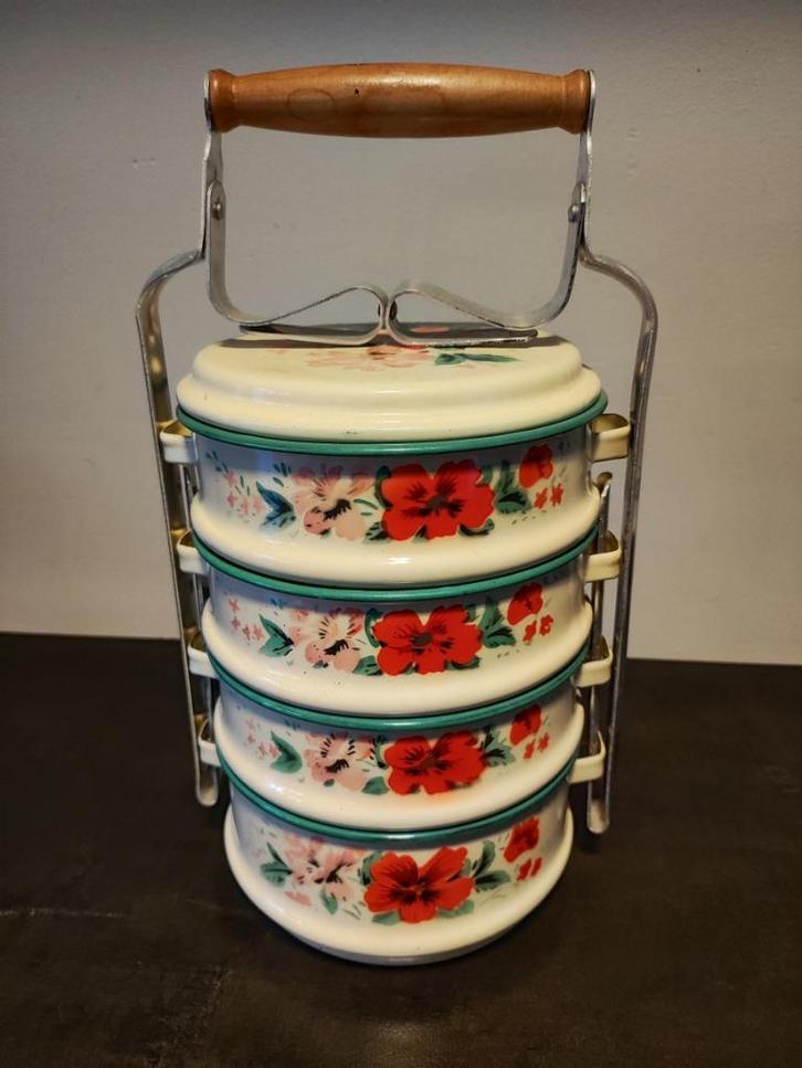 * vintage rantang *, Antiek en Kunst, Curiosa en Brocante, Ophalen of Verzenden