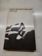 Henry de montherlant, Ophalen of Verzenden
