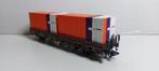 Märklin 4608 Rongenwagen met Strukton containers Nieuw (04), Wisselstroom, Ophalen of Verzenden, NS, Märklin