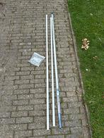Duraline click rail compleet wit, Ophalen, Gebruikt, Overige typen, Minder dan 50 cm