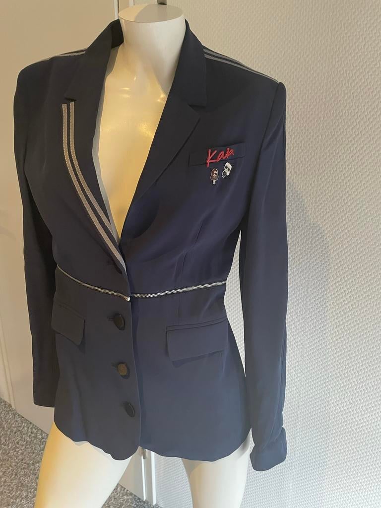 Karl lagerfeld colber jasje maat it 40 nl 36, Blauw, ., Ophalen of Verzenden, Zo goed als nieuw