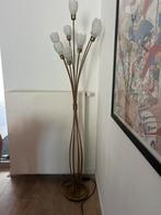 Vloerlamp messing, Huis en Inrichting, Lampen | Vloerlampen, Ophalen, Gebruikt, Metaal