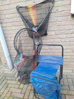 Leefnet,schepnet en een vissersstoeltje., Watersport en Boten, Hengelsport | Algemeen, Ophalen, Gebruikt, Overige typen