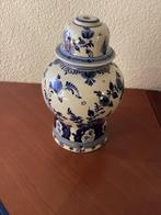 Prachtige onbeschadigde Delfts blauwe lampevoet/sierpot, Antiek en Kunst, Antiek | Vazen, Ophalen of Verzenden