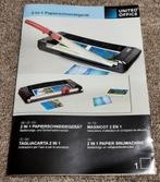 United office 2 in 1 papier snij machine, Ophalen