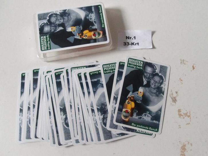 Holsten bier speelkaarten (nr.1) 32-krt, Verzamelen, Biermerken, Nieuw, Overige typen, Overige merken, Ophalen of Verzenden