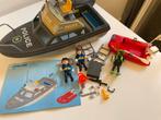 Playmobil 4429, Politieboot met accessoires, Ophalen of Verzenden, Gebruikt, Complete set
