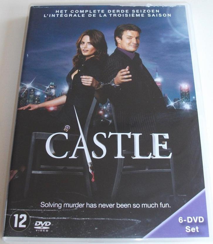 Dvd *** CASTLE *** Seizoen 3, Cd's en Dvd's, Dvd's | Tv en Series, Zo goed als nieuw, Drama, Boxset, Vanaf 12 jaar, Ophalen of Verzenden