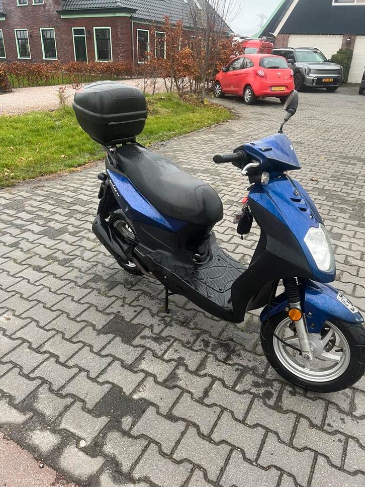 Sym orbit 2 geel kenteken met nieuw moterblok, Fietsen en Brommers, Snorfietsen en Snorscooters, Zo goed als nieuw, Benzine, Ophalen of Verzenden