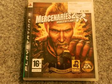Ps3 spel Mercenaries2 world in flames beschikbaar voor biedingen