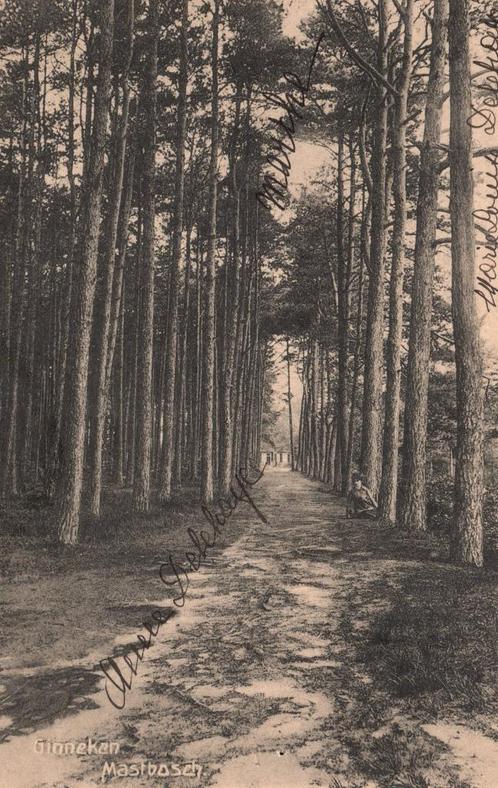 Breda, Ginneken, Mastbosch (1915) 129469, Verzamelen, Ansichtkaarten | Nederland, Gelopen, Noord-Brabant, Voor 1920, Verzenden