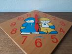 Vintage houten Simplex Toys klok Winter, Ophalen of Verzenden, Zo goed als nieuw
