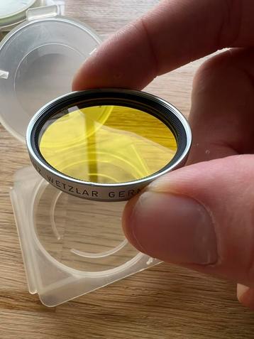 Leica e39 39mm yellow filter beschikbaar voor biedingen