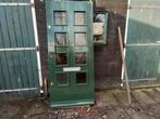 Te koop hardhouten voordeur jaren 20/30, Doe-het-zelf en Verbouw, Deuren en Horren, 80 tot 100 cm, Ophalen of Verzenden, 200 tot 215 cm