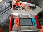 Nintendo switch v2 met extra's, Spelcomputers en Games, Ophalen of Verzenden, Zo goed als nieuw, Switch Original
