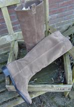 HelloGoodbye Nieuwe Obeline laarzen Suede Leer mt 40, Hoge laarzen, Bruin, Nieuw, Ophalen of Verzenden