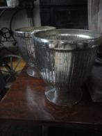 1 sfeervol POMAX zilverglas WINDLICHT (heb er 2), Overige materialen, Overige kleuren, Nieuw, Ophalen of Verzenden
