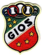 Gios stoffen opstrijk patch embleem, Verzenden, Nieuw, Overige typen