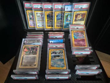 100+ Graded Pokémon Kaarten en Raw (Zie mijn advertenties) beschikbaar voor biedingen