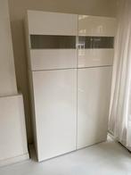 Witte IKEA Besta kast met deur, Ophalen, Kunststof, Gebruikt, 100 tot 150 cm